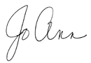 signature JoAnn Paldo